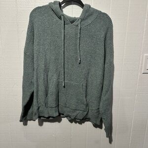 Pink Lily Sweater with Hood